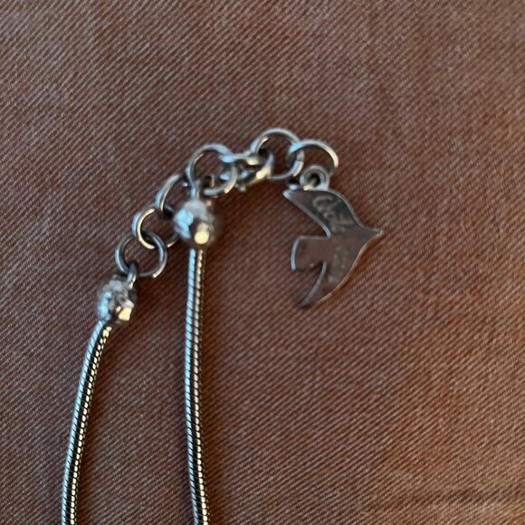 Signed Cecile Jeanne Paris Silver Choker - Picture 5 of 5